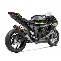 Ligne complète d'Echappement AKRAPOVIC RACING LINE KAWASAKI ZX-6R 636 2023-2025