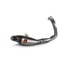 Ligne d'echappement AKRAPOVIC homologué KAWASAKI Z650 NINJA 650 2023-2024 avec 2 lambda 0