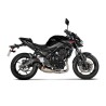 Ligne d'echappement AKRAPOVIC homologué KAWASAKI Z650 NINJA 650 2023-2024 avec 2 lambda 2