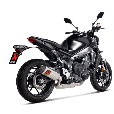 Ligne complete d'Echappement homologuée AKRAPOVIC homologuée YAMAHA MT-09 2021-2023
