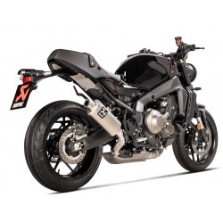 Ligne complete d'Echappement homologuée AKRAPOVIC YAMAHA XSR 900 2022-2024