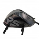 Tapis de reservoir BAGSTER TRIUMPH 1200 SPEED TRIPLE 2021-2024 Noir / déco et liseret rouge