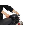 Platines d'adaptation ALU-RACK TOP-CASE SHAD,TRAX,GIVI,KAPPA,HEPCO BECKER et KRAUSER Platine topcase T-RAY SW-MOTECH 48L