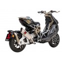 Echappement AKRAPOVIC racing ITALJET 125 DRAGSTER 200 DRAGSTER 2021-2024