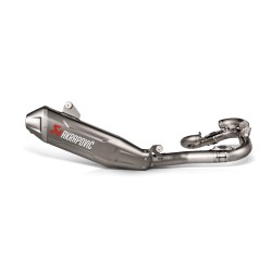 Ligne d'Echappement evolution AKRAPOVIC YAMAHA WR 450 F YZ 450 F YZ 450 FX
