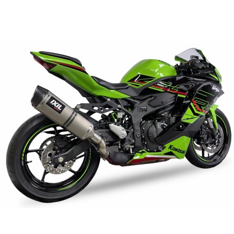 Ligne d'Echappement IXIL CARRERA VTI KAWASAKI ZX-250R ZX-4R ZX-4RR 2023-2024