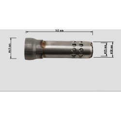 DB Killer Universel diamètre 49mm longueur 145mm