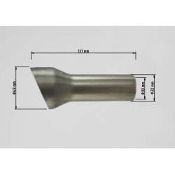 DB Killer Universel diamètre 49mm longueur 121mm