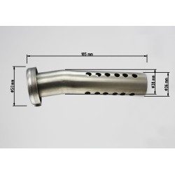 DB Killer Universel diamètre 58mm longueur 185mm