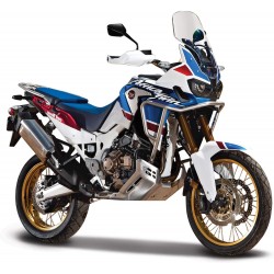 Miniature moto BURAGO HONDA AFRICA TWIN ADVENTURE