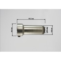 DB Killer pour échappement Universel diametre 49mm longueur 107.5mm