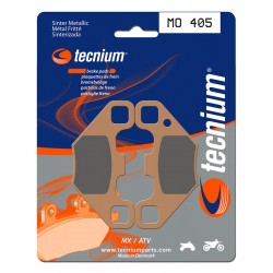 Plaquettes de frein TECNIUM MX / Quad métal fritté MO405