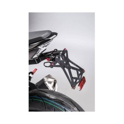 Support de catadioptre LIGHTECH noir (Homologation Allemagne, Italie, Espagne) - TAR007NER