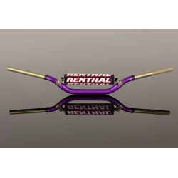 Guidon RENTHAL MX / Enduro Twinwall 998 Reed/Windham Handlebar violet