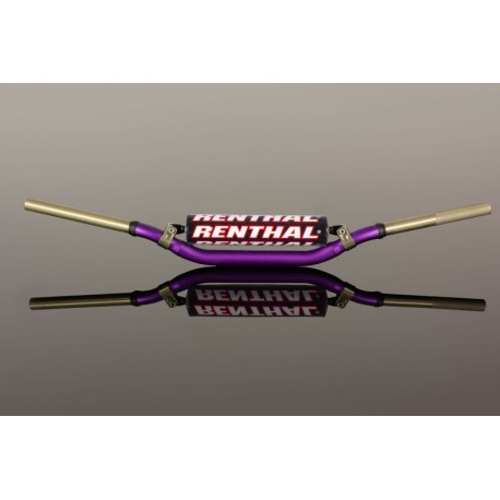 Guidon RENTHAL MX / Enduro Twinwall 999 McGrath Handlebar violet