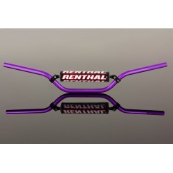 Guidon Haut RENTHAL MX / Enduro 809 Carmichael High violet