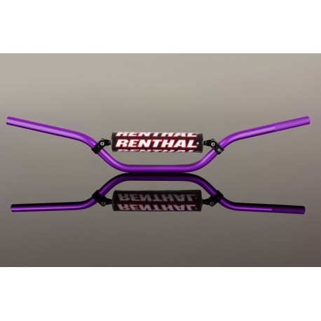 Guidon RENTHAL MX / Enduro 809 Carmichael High violet
