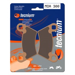 Plaquettes de frein TECNIUM MX / Quad métal fritté MOA300