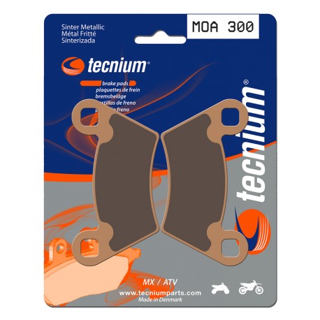 Plaquettes de frein TECNIUM MX / Quad métal fritté MOA300