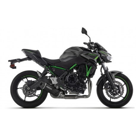 Ligne complète d'Echappement ARROW INDY RACE EVO homologué KAWASAKI Z650 NINJA 650 2024