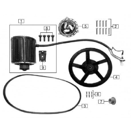 Courroies de transmission Moto électrique MOTRON VIZION