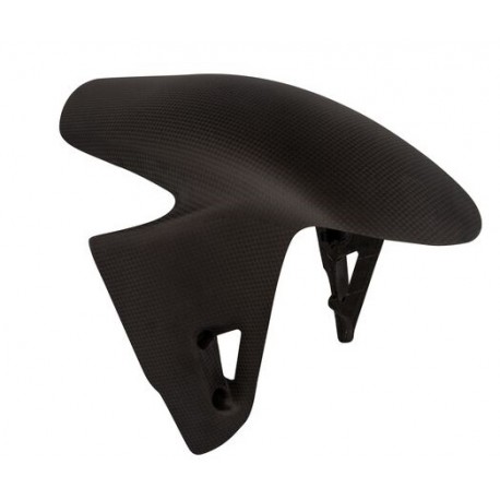 Garbe-boue avant LIGHTECH carbone brillant DUCATI PANIGALE V4 STREETFIGHTER V4