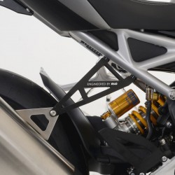 Kit suppression repose-pieds arrière et support d´échappement R&G RACING TRIUMPH 1200 SPEED TRIPLE 2020-2024