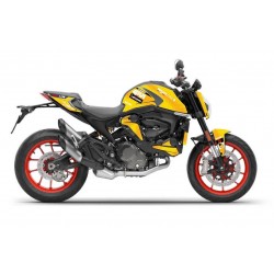 kit deco BURNOUT Replica MotoGP Jaune DUCATI monster 937 2021-24