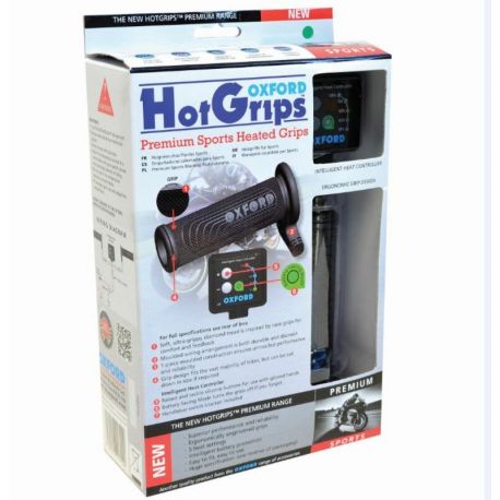 Poignées chauffantes OXFORD Hot Grips Premium sport Poignées chauffantes OXFORD Hot Grips Premium sport