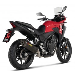 Echappement AKRAPOVIC homologué HONDA CB 500 HORNET CB500F CB500X CBR500R NX 500 HORNET CBR400R CB400X