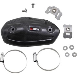 Protection carbone d'echappement AKRAPOVIC KAWASAKI NINJA 1000 SX 2020-2024