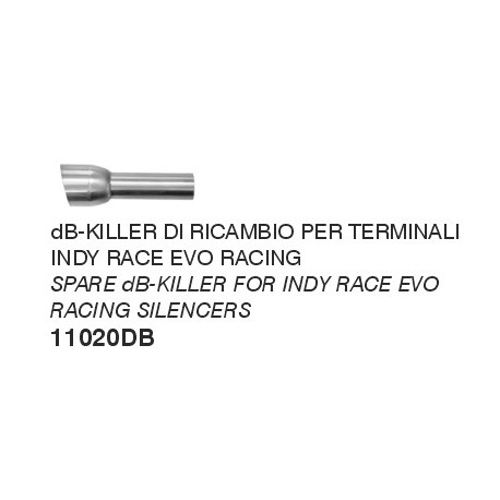 Db killer d'Echappement ARROW racing INDY RACE