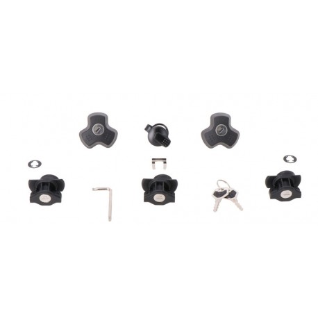 Kit de serrures DUSC SW MOTECH 3 serrures + 1 kit de serrures TRAX + 2 antivols
