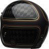 Casque BELL Custom 500 RSD Checkmate Matte Gloss Black/Gold 1
