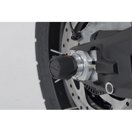 Roulettes de protection de bras oscillant SW MOTECH DUCATI DESERT-X MONSTER MULTISTRADA PANIGALE