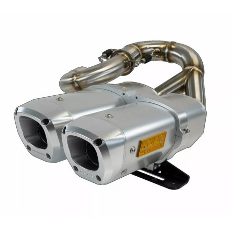 Echappement quad  RJWC POWERSPORTS APX DOUBLE CAN AM DEFENDER 2016-2024 MAVERICK TRAIL 2018-2024