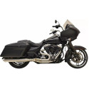 Ligne complète d'Echappement BASSANI 2-en-1 Long Road Rage III STRAIGHT CAN HARLEY DAVIDSON TOURING FLT FLHT FLHR FLTR