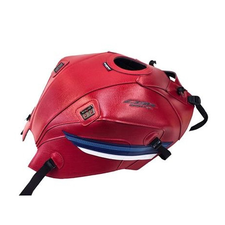 Tapis de reservoir BAGSTER HONDA CBR650R 2018-2024 ROUGE / DECO BLEU / BLANC / GAULOISE