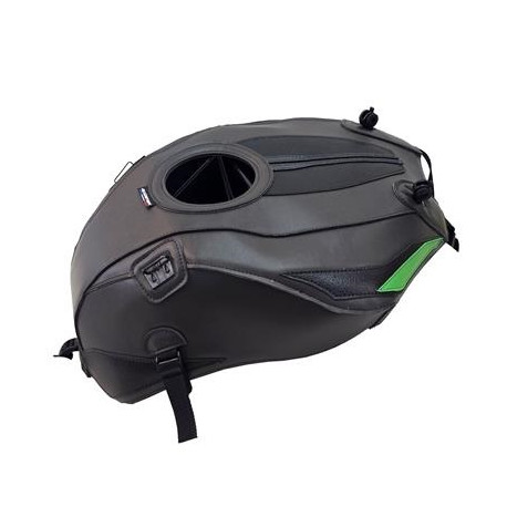 Tapis de reservoir BAGSTER KAWASAKI ZX6R 2016-2024 ESPACE / DÉCO NOIR / VERT / ANTHRACITE