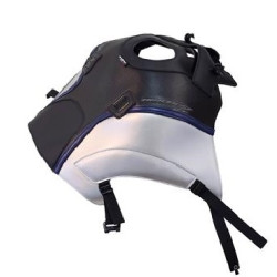 Tapis de reservoir BAGSTER YAMAHA TRACER 9 GT 2021-2024 NOIR / ARGENT / DÉCO BALTIQUE