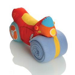 Moto en peluche