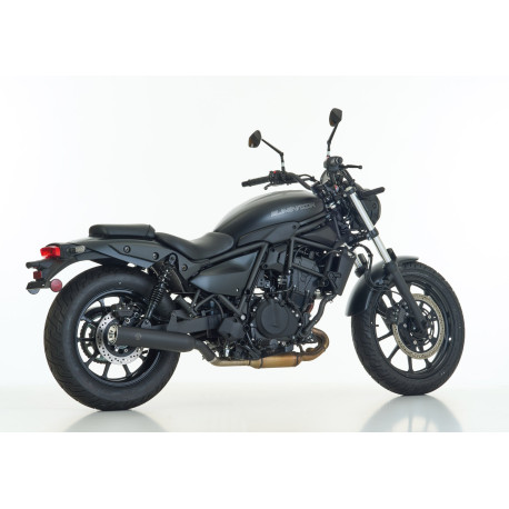 Echappement Falcon Double GROOVE KAWASAKI 500 ELIMINATOR 2024