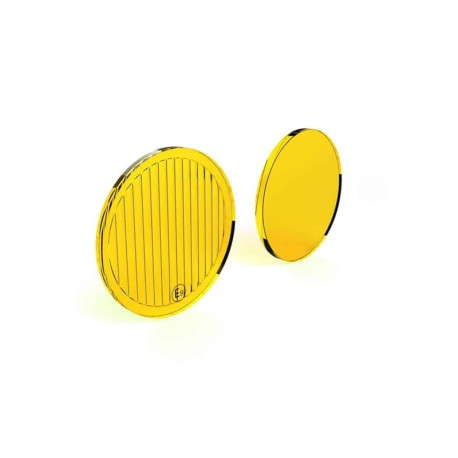 Kit lentilles moto DENALI TriOptic jaune éclairages D2