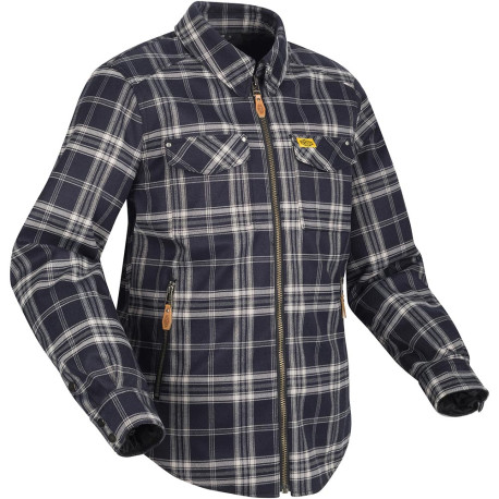 Chemise moto vintage veste SEGURA TRAFFIC Sur chemise moto homme Urbain textile hiver.