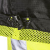 Veste de pluie moto Pluvia jaune fluo 5