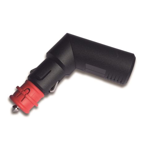 Fiche Mâle de courant Dirigeable avec fusible