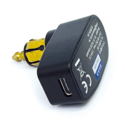 fiche de chargement moto mini USB USB19