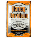 plaqus metal moto HARLEY DAVIDSON MOTORCYCLES
