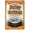 plaqus metal moto HARLEY DAVIDSON MOTORCYCLES 0