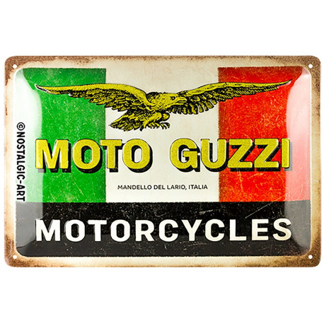 plaqus metal moto MOTO GUZZI MOTORCYCLES
